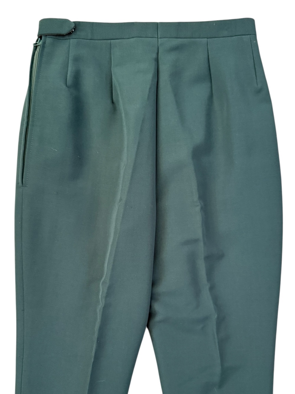 Vintage Spinnerin Swiss Wool Blend Alpine Stirrup Pants Green 16R Fits 26x27.5 - Picture 5 of 16